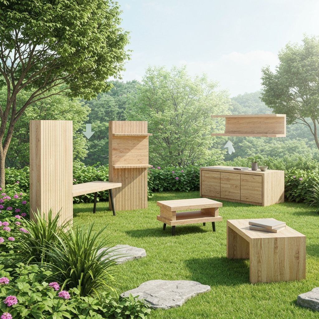 친환경 가구 처리 및 재활용 과정